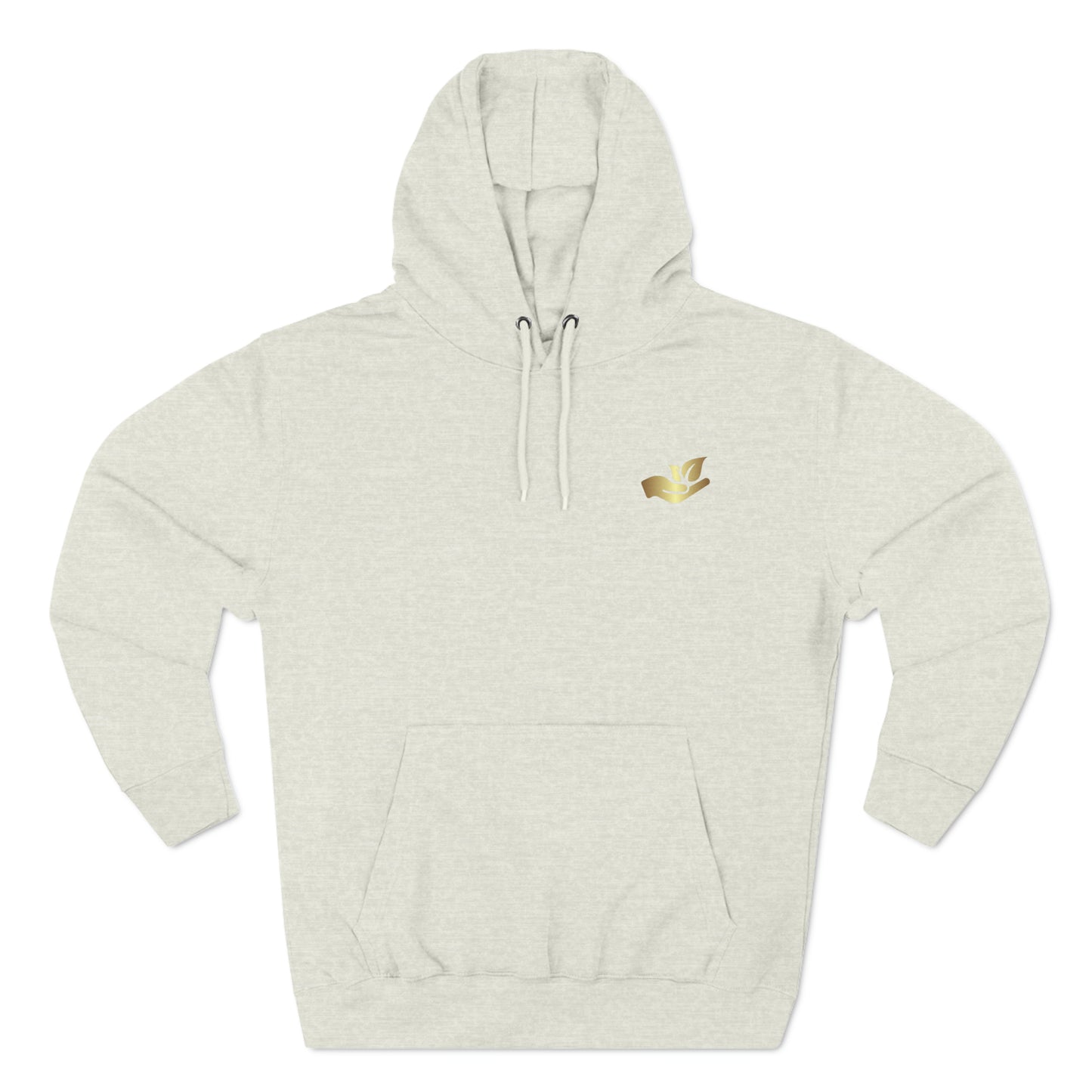 Three-Panel Fleece Hoodie